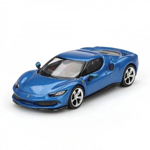 Mini GT - BBR BBRFER64004 1/64 BBR Ferrari 296 GTB Blu Corsa