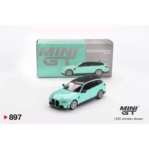 Mini GT MGT00897 1/64 BMW M3 M Performance Touring Mint Green
