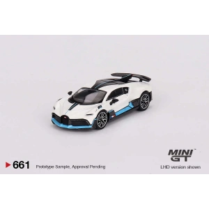 Mini GT MGT00661 1/64 Bugatti Divo White