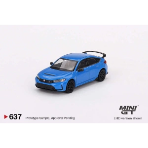 Mini GT MGT00637 1/64 Honda Civic Type R Boost Blue Pearl 2023