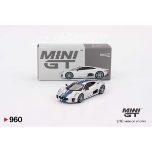 Mini GT MGT00960 1/64 Jaguar C-X75 Silver
