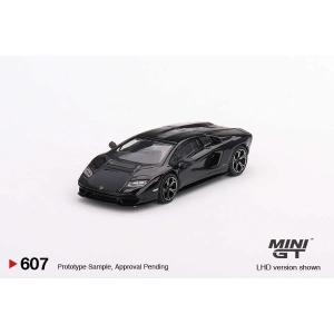 Mini GT MGT00607 1/64 Lamborghini Countach LPI 800-4 Nero Maia