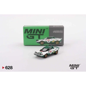 Mini GT 1/64 Lancia Stratos HF 1975 Rally Sanremo Winner #11 MGT00628