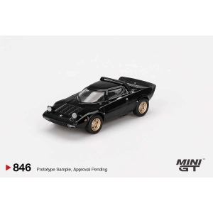 Mini GT 1/64 Lancia Stratos HF Stradale Nero - Blister Paket MGT00846-BL