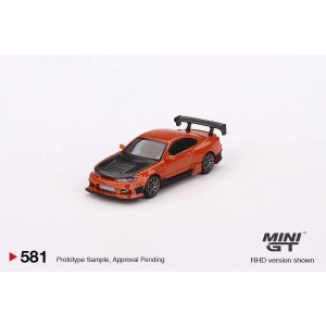 Mini GT MGT00581 1/64 Nissan Silvia S15 D-MAX Metallic Orange