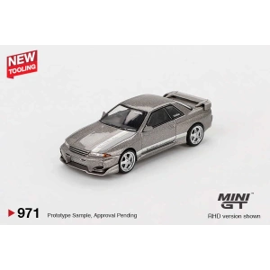 Mini GT MGT00971 1/64 Nissan Skyline GT-R(R32) Veilside Combat C-I Veilside Combat Grey