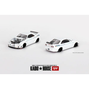 Mini GT 1/64 Nissan Skyline GT-R (R33) Greddy GR33 V1