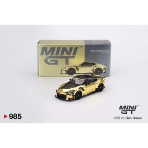 Mini GT MGT00985 1/64 Nissan Z VeilSide FFZ400 Gold Chrome