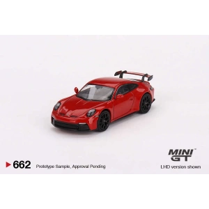 Mini GT 1/64 Porsche 911 (992) GT3 Guards Red MGT00662