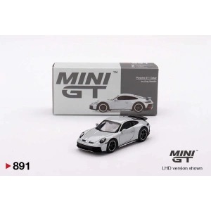 Mini GT MGT00891 1/64 Porsche 911 Dakar Ice Gray Metallic