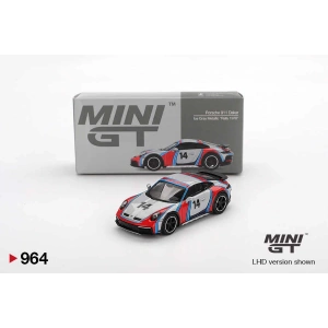 Mini GT MGT00964 1/64 Porsche 911 Dakar Ice Grey Metallic Rally 1978