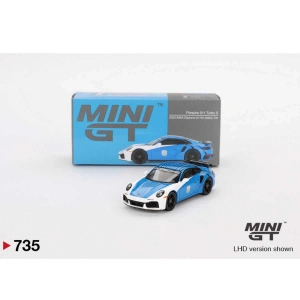 Mini GT MGT00735 1/64 Porsche 911 Turbo S Safety Car 2023 IMSA Daytona 24 Hrs