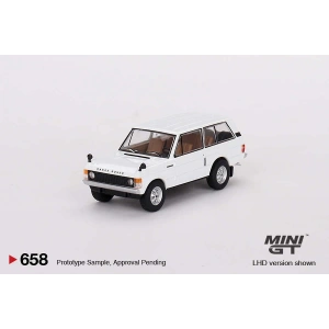 Mini GT 1/64 Range Rover Davos White MGT00658