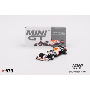 Mini GT 1/64 Red Bull RB16B #11 Sergio Pérez 2021 Turkish Grand Prix 3rd Place
