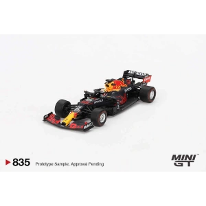 Mini GT MGT00835 1/64 Red Bull RB16B #33 Max Verstappen 2021 Abu Dhabi Grand Prix Winner