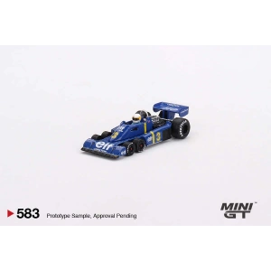 Mini GT MGT00583 1/64 Tyrrell P34 Jody Scheckter 1976 Swedish GP Winner