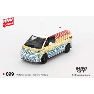 Mini GT MGT00899 1/64 Volkswagen ID. Buzz Prototype Rainbow