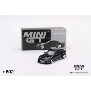 Mini GT MGT00602 1/64 Nissan Silvia (S15) Rocket Bunny Black Pearl