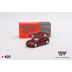 Mini Gt MGT00420 1/64 Bentley Continental GT Speed 2022 Candy Red