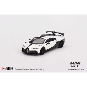 Mini GT MGT00569 1/64 Bugatti Chiron Pur Sport White