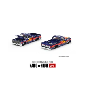 Mini GT [KaidoHouse x MiniGT] 1/64 Chevrolet Silverado KAIDO WORKS V2