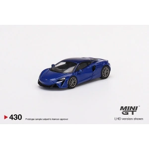 Mini GT MGT00430 1/64 McLaren Artura Volcano Blue