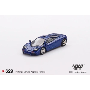 Mini GT MGT00629 1/64 McLaren F1 Cobalt Blue