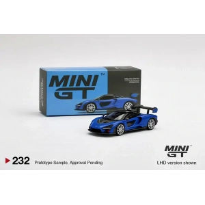 Mini GT MGT00232-L McLaren Senna Antares Blue