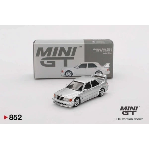 Mini GT MGT00852 1/64 Mercedes-Benz 190E 2.5-16 Evolution II Astral Silver