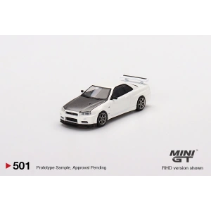 Mini GT Nissan Skyline GT-R (R34) V-Spec II N1 White