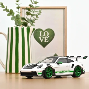 Norev 187372 1/18 Porsche 911 GT3 RS Tribute to Carrera RS 2022 White/Python Green