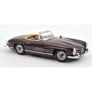 Norev Mercedes-Benz 300 SL Roadster 1957 Dark Red