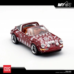 Pop Race 1/64 Porsche 964 Singer 911 2023 Merry Christmas Limited Edition