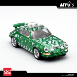 Pop Race1/64 Porsche 964 Singer 911 2023 Merry Christmas Limited Edition