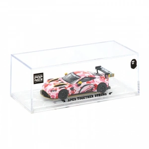 Pop Race PR64-AMBA-21PK 1/64 Aston Martin Bape x Aston Martin Gt3 Pink