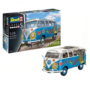 Revell 07050 VW T1 Samba Bus Flower Power