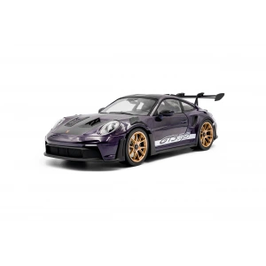 Solido S1812103 1/18 Porsche 911 GT3 RS WEISSACH PACKAGE – VIOLA PURPLE METALLIC – 2024