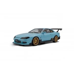 Solido S1812204 1/18 Nissan Silvia (S15) Spec-R Aero SOLIDO WORKS – BABY BLUE – 1999