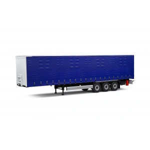 Solido S2400504 1/24 TARPAULIN TRAILER BLUE