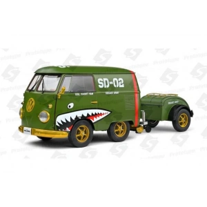 Solido S1810901 1/18 Volkswagen Kool Kombi 1950 Army Fighter