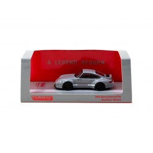 Tarmac Works 1/64 993 Remastered By Gunther Werks Grey - ROAD64