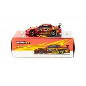 Tarmac Works 1/64 HKS Hyper Silvia RS2 Chrome Red - Tokyo Auto Salon 2025 Special Edition