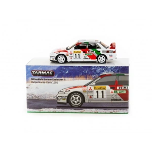 Tarmac Works 1/64 Mitsubishi Lancer Evolution II Rallye Monte-Carlo 1995 #11