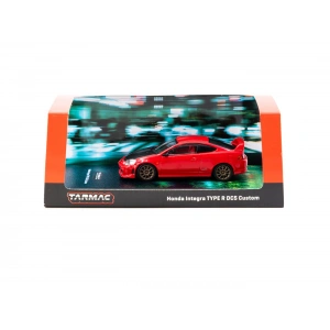 Tarmac Works 1/64 Honda Integra TYPE R DC5 Custom Red - ROAD64 T64R-TL022-RE