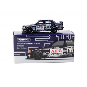 Tarmac Works 1/64 Mercedes-Benz 190 E 2.5-16 EVO 1 DTM 1989 Dany Snobeck - GLOBAL64 T64G-057-89DTM11