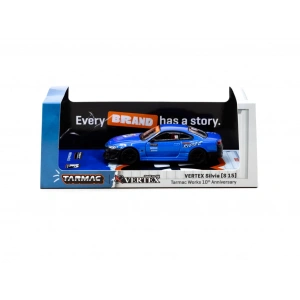 Tarmac Works 1/64 VERTEX Silvia (S 15) Tarmac Works 10th Anniversary - GLOBAL64 T64G-023-10TH
