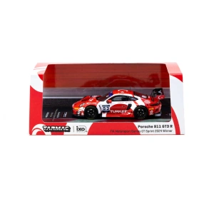 Tarmac Works X Diecast Turkey Porsche 911 GT3 R / FIA Motorsport Games GT Sprint 2024 Winner / Ayhancan Güven (Exclusive)