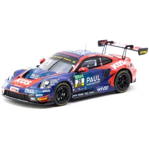 Tarmac Works X iXO Models 1/64 Porsche 911 GT3 R DTM 2023 #24 - HOBBY64 - Ayhancan Güven