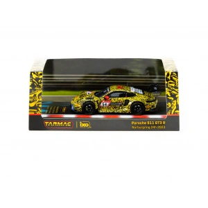 Tarmac Works X iXO Models 1/64 Porsche 911 GT3 R Nürburgring 24h 2023 - HOBBY64 - Ayhancan Güven