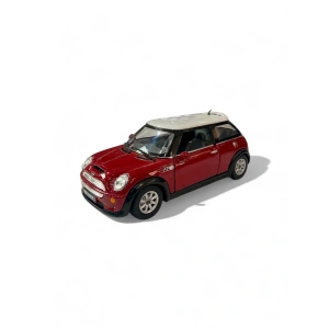 Kinsmart 1/28 Mini Cooper S Kırmızı (Çek Bırak)